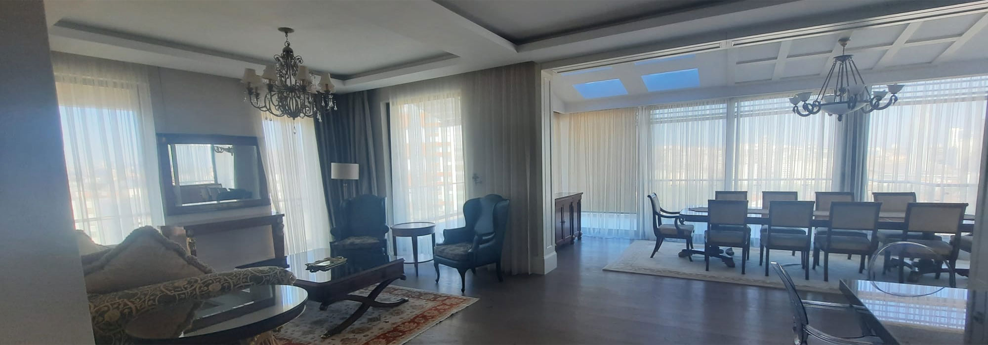 SPACIOUS AND LUXURIOUS 4+1 320 SQM FURNISHED APARTMENT IN YAŞAMKENT